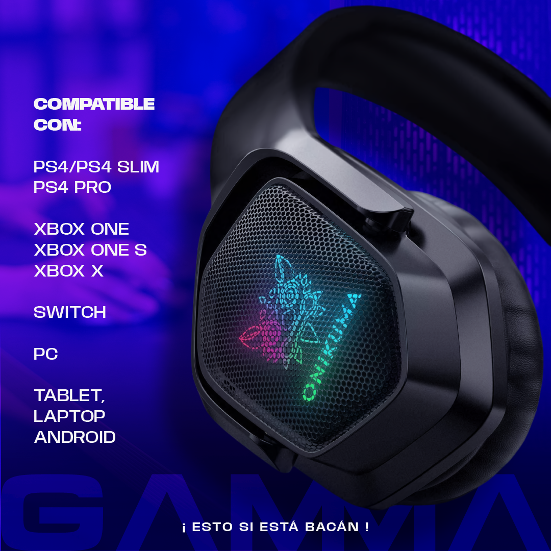 Audífonos Gamer ONIKUMA X4 RGB