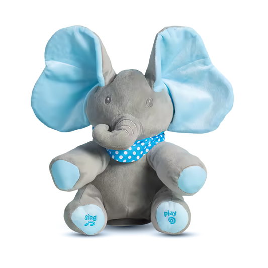 Peluche De Elefante Musical Con Movimientos Para Bebes