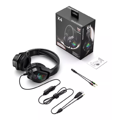 Audífonos Gamer ONIKUMA X4 RGB